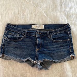 Abercrombie stretch denim jean shorts